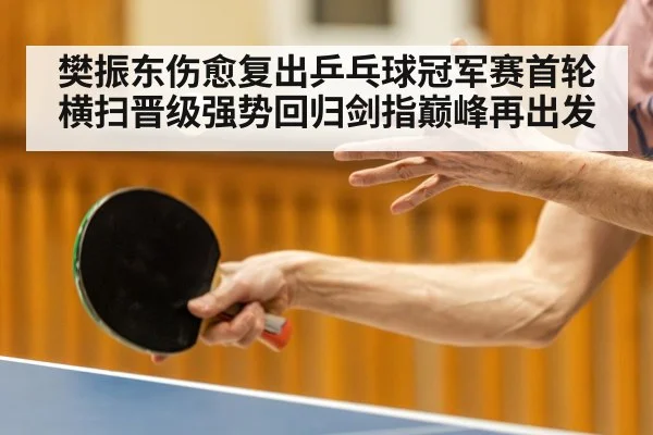 樊振东伤愈复出乒乓球冠军赛首轮横扫晋级强势回归剑指巅峰再出发
